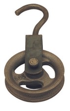 Carrucola in ghisa per pozzo
