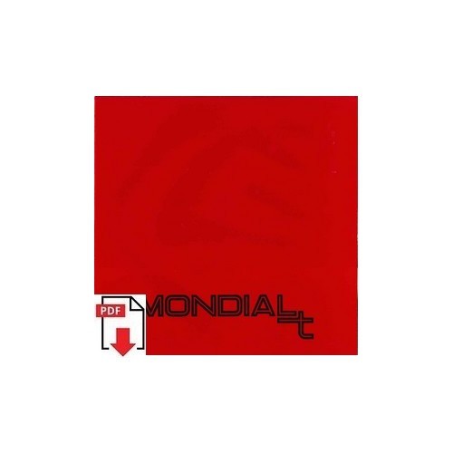 Brochure 1989 ferrari - 1989,