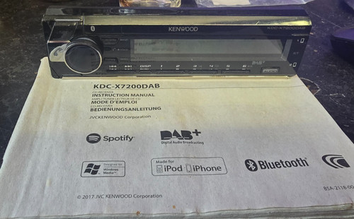 Kenwood kdc x7200dab - kenwood, pannello