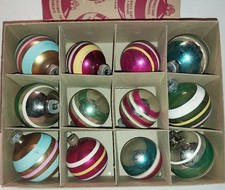 12 ornamenti vintage SCATOLA