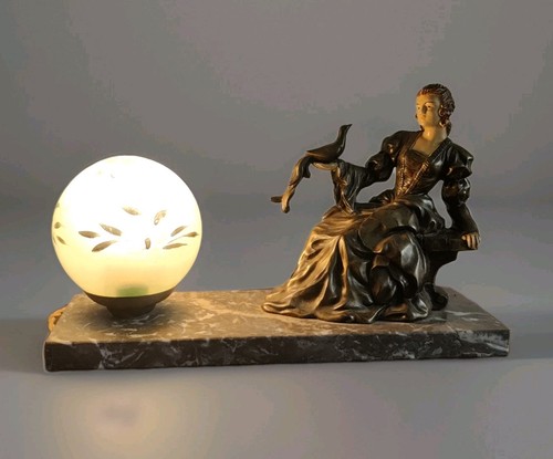 Lampada tavolo art déco - da,