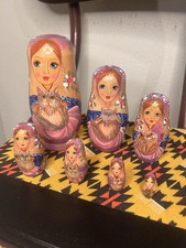 Matrioska set 7 bambole da