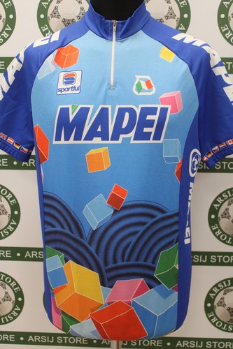 Maglia ciclismo mapei - maglia,