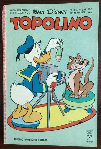 Topolino libretto 376 ottimo - libretto,