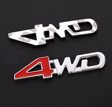 Emblema/Logo 3D 4WD Adesivo