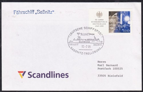 Cachet germany 1999 fs - cachet, "germany,1999,"fs