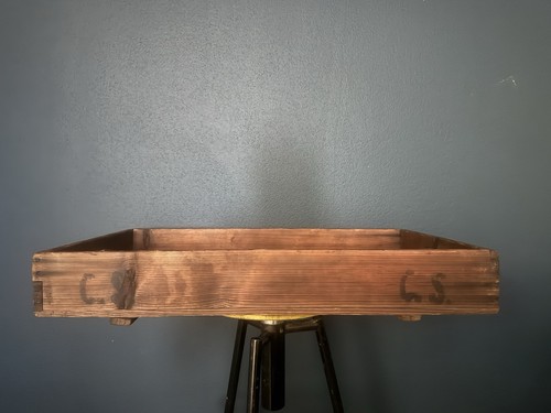 Cassetta legno vintage - cassetta,