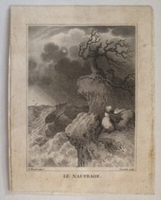 Incisione Lecomte Hippolyte Il