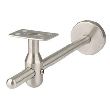 Staffa corrimano regolabile copertura parete acciaio inox 304 per sicurezza dure