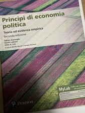 Principi di Economia Politica Teoria Ed Evidenza Empirica seconda edizione
