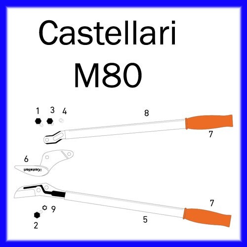 Ricambi troncarami castellari - troncarami,