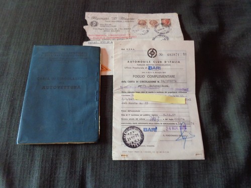 Fiat 850 coupe targa ba - 850,