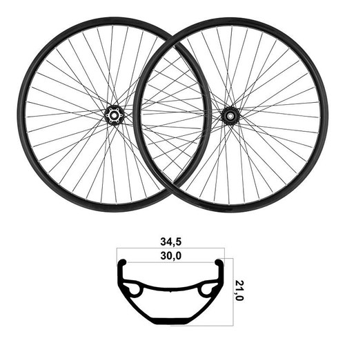 Ruote 30mm mtb - ruote, 29/27,5