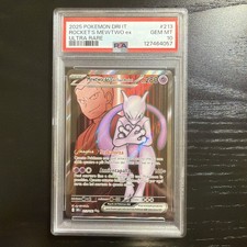 mewtwo ex del team rocket Psa