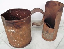 ANTICA MISURA IN FERRO VECCHI ATTREZZI CONTADINI SICILIANI RURALI D'EPOCA 