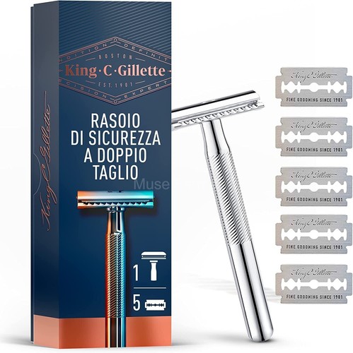 King gillette rasoio - king, di