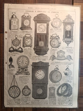 SVEGLIE,OROLOGI A PARETE,ASTUCCI D'ARGENTO-MILANO PRIMI 900 LISTINO PREZZI-N.34