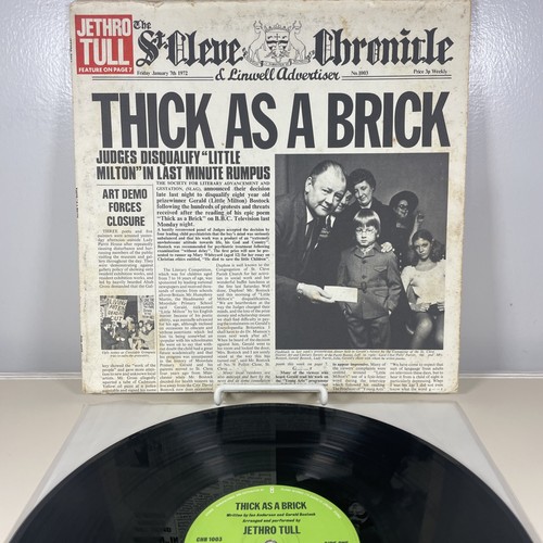 Jethro tull thick brick - thick, as
