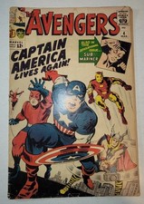 The Avengers #4 VG - 1° App