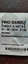 ticket concerto Pino Daniele