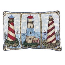 Vintage Tapestry Lighthouse