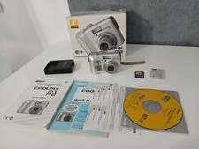 Nikon Fotocamera Digitale Coolpix P2 5,1 Mp Argento Testata Completa