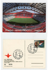 Trieste Stadio Nereo Rocco Inaugurazione Cartolina Ufficiale Numerata Triestina