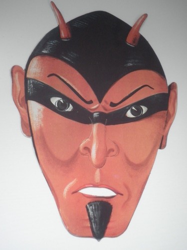 Maschera carnevale vintage - di,