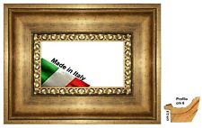 Cornice in legno Oro antico  a