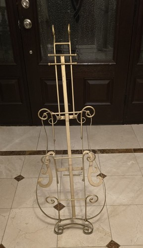 Porta riviste vintage ottone