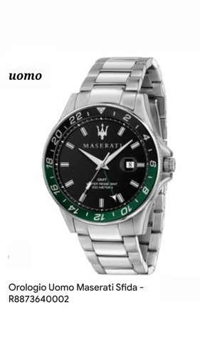 Orologio maserati sfida con - orologio,