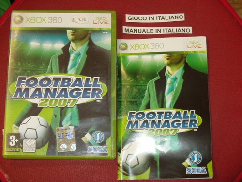 Football manager 2007 xbox 360 - manager,