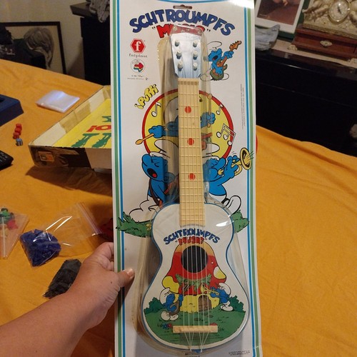Chitarra dei puffi 1983 peyo - 1983,