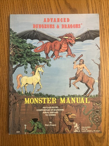Manuale mostro dungeons - mostro,