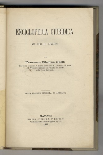 Enciclopedia giuridica uso - enciclopedia,