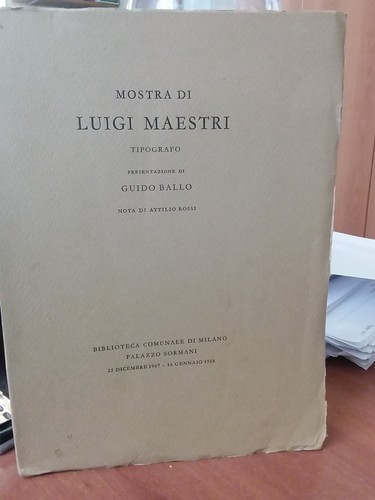 Mostra luigi maestri - mostra,