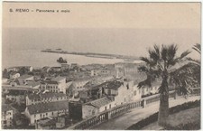SANREMO - IMPERIA - PANORAMA E MOLO -41886-