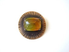 Spilla Colore Pietra Verde