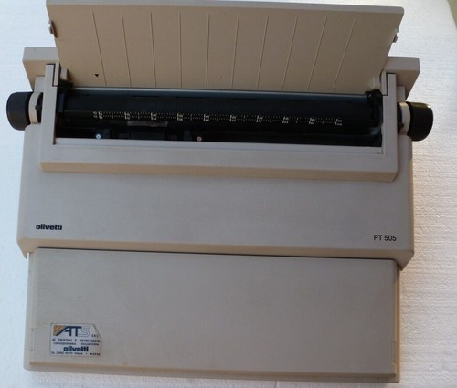 Vintage olivetti pt 505 - vintage,