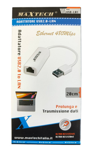 Adattatore rete usb 2 - usb, 2.0