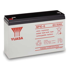 Yuasa NP10-6 6V 6 volt 10Ah 10