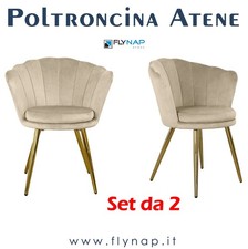 SET 2 Poltrone Imbottite