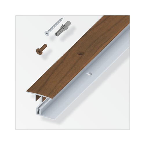 Raccordo per parquet noce - t,