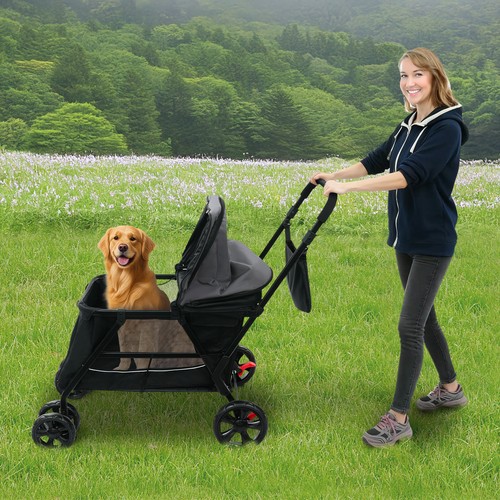 Passeggino pieghevole per cani - passeggino,