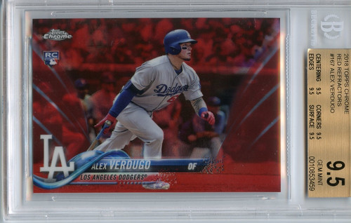 2018 topps cromo rosso - topps,