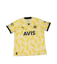 Maglia Fenerbahçe Puma home non MATCH WORN squadra calcio Turchia XL Talha 17