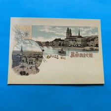 GRUSS AUS ZURICH  SVIZZERA  -