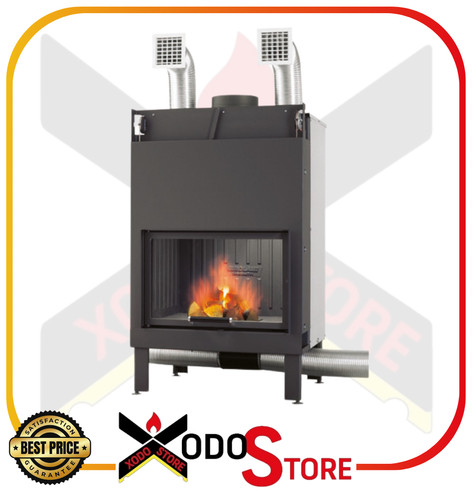 Caminetto monoblocco legna