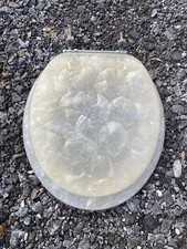 Raro sedile wc vintage in