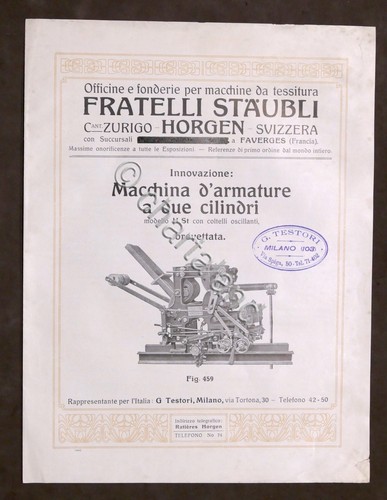 Brochure industria tessile - brochure,